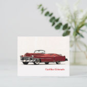 Postkarte mit Oldtimern (Stehend Vorderseite)