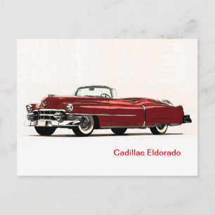 Postkarte mit Oldtimern