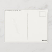 Postkarte mit Paul Peel-Gemälde (Rückseite)