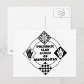 Postkarte mit PCGMN-Logo (Vorne/Hinten)