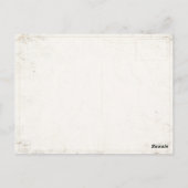 Postkarte mit Retro Lenin Poster Print (Rückseite)