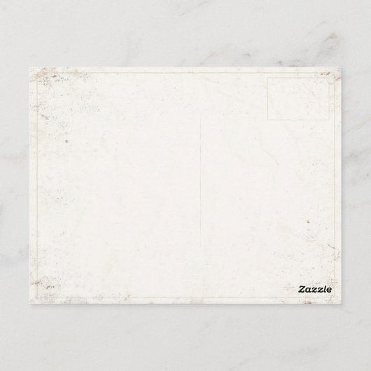 Postkarte mit Retro Lenin Poster Print (Rückseite)