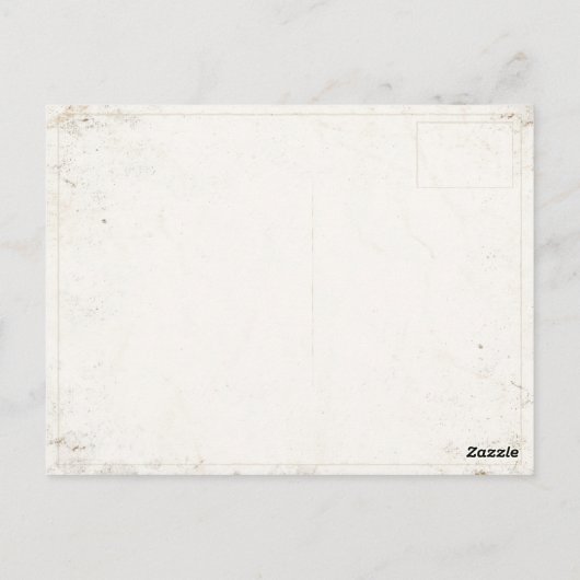 Postkarte mit russischer Zweiten Weltkrieg-Propaga (Rückseite)