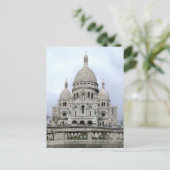 Postkarte mit Sacre Coeur de Paris. (Stehend Vorderseite)
