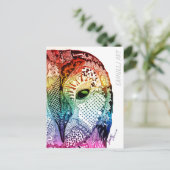 Postkarte mit Samuelj-Design (Stehend Vorderseite)