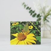 Postkarte mit schönem Sommerbild (Stehend Vorderseite)