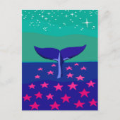 Postkarte mit schönem Walbild (Vorderseite)