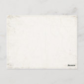 Postkarte mit Schweizer Flagge (Rückseite)