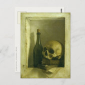 Postkarte mit Skulptur (Vorne/Hinten)