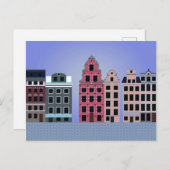 Postkarte mit Stockholm (Vorne/Hinten)