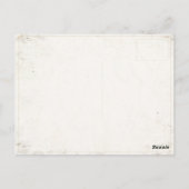 Postkarte mit Thomas Cooper Gotch Malerei (Rückseite)