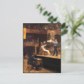 Postkarte mit Thomas Eakins Gemälde (Stehend Vorderseite)