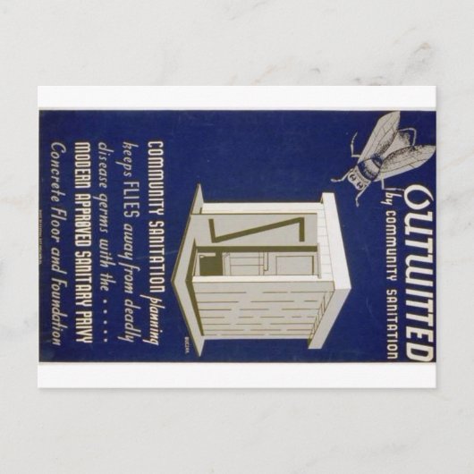 Postkarte mit überlistetem Feind (Vorderseite)