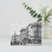 Postkarte mit Vintage-Bild von San Francisco (Stehend Vorderseite)
