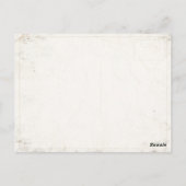 Postkarte mit Vintagen US Flagge (Rückseite)