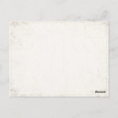 Postkarte mit Vintager László-Moholy-Nagy-Printwer (Rückseite)