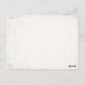 Postkarte mit Vintager New York Central Print (Rückseite)