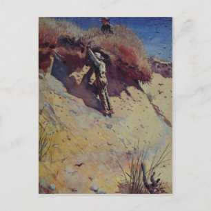 Postkarte mit Winslow-Homer-Malerei