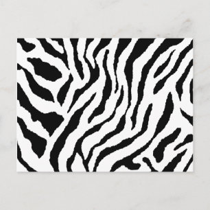 Postkarte mit Zebrastreifen