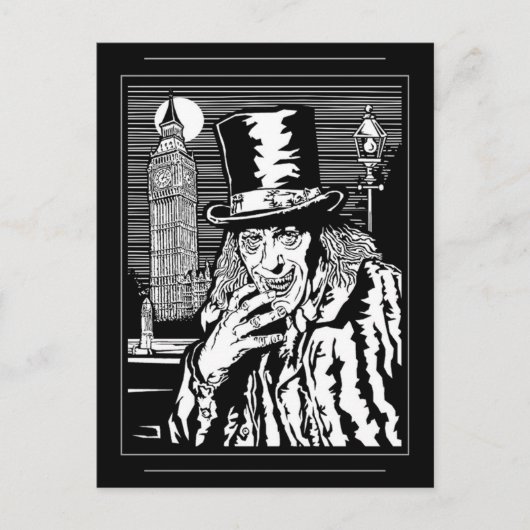 Postkarte Mitternacht (Vorderseite)