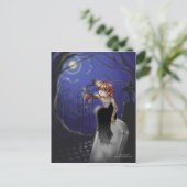 Postkarte Mitternacht Uhr (Stehend Vorderseite)