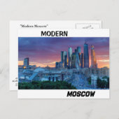 Postkarte: "Modern Moscow" (Bild 2) Postkarte (Vorne/Hinten)