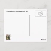 Postkarte: Monat Aril - Avril Postkarte (Rückseite)