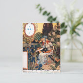 Postkarte: Monat Mai - Mai Postkarte (Stehend Vorderseite)