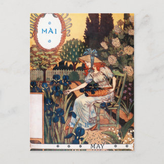 Postkarte: Monat Mai - Mai Postkarte