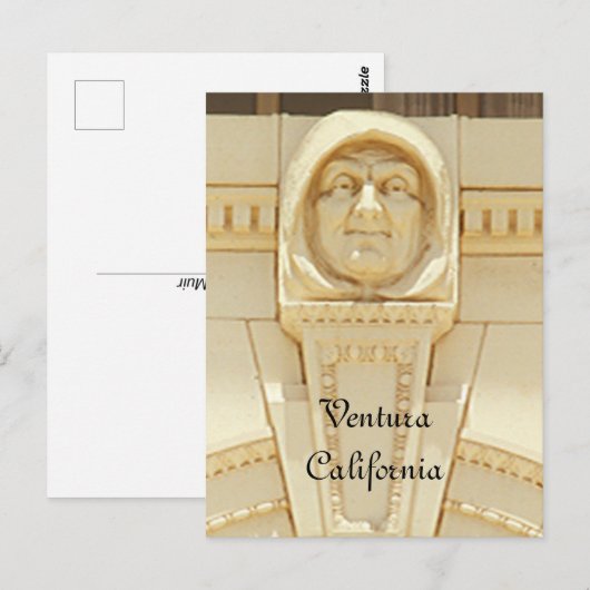 Postkarte - Mönch #2 Schlussstein (Vorne/Hinten)
