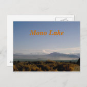 Postkarte Mono Lake (Vorne/Hinten)