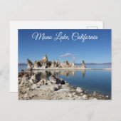 Postkarte Mono Lake California (Vorne/Hinten)