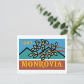 Postkarte Monrovia (Stehend Vorderseite)