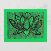 Postkarte "Monster Lotus" (Vorderseite)