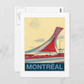 Postkarte Montreal (Vorne/Hinten)
