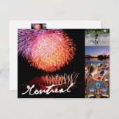 Postkarte Montreal (Vorne/Hinten)