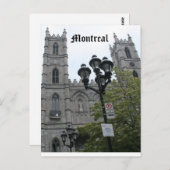 Postkarte Montreal (Vorne/Hinten)