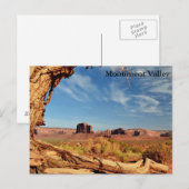 Postkarte - Monument-Tal (Vorne/Hinten)
