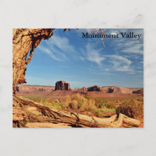 Postkarte - Monument-Tal