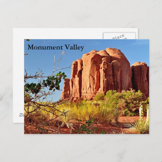 Postkarte - Monumentaltal (Vorne/Hinten)