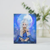 Postkarte "Moon Song" (Stehend Vorderseite)
