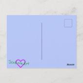 Postkarte MOonfae Art (Rückseite)