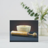 Postkarte Mortar und Pestle (Stehend Vorderseite)