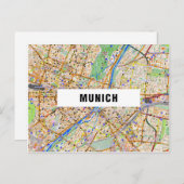 Postkarte München (Vorne/Hinten)