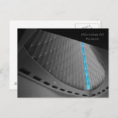 Postkarte - Museum Milwaukee (Vorne/Hinten)
