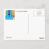 Postkarte MUSIK CITY (Rückseite)