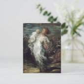 Postkarte "Mutter mit Kind" (Stehend Vorderseite)