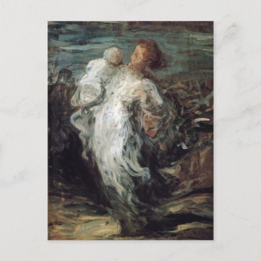 Postkarte "Mutter mit Kind" (Vorderseite)