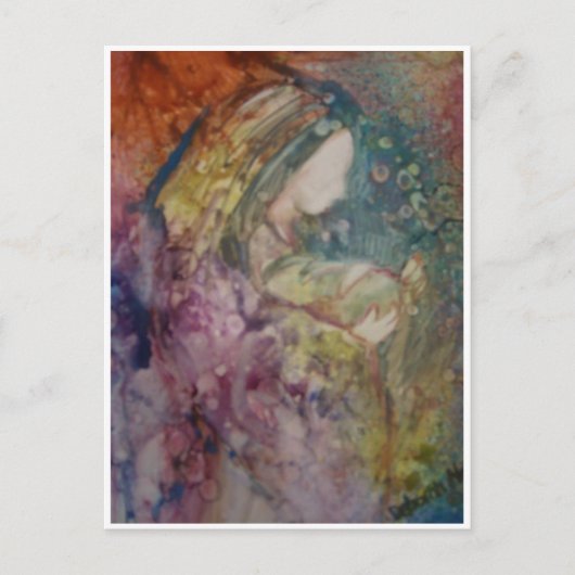 Postkarte "Mutter und Kind" (Vorderseite)