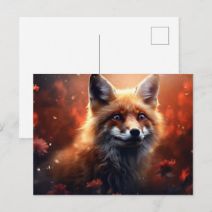 Postkarte Mysterien of the Cunning Fox